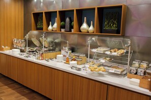Free buffet breakfast