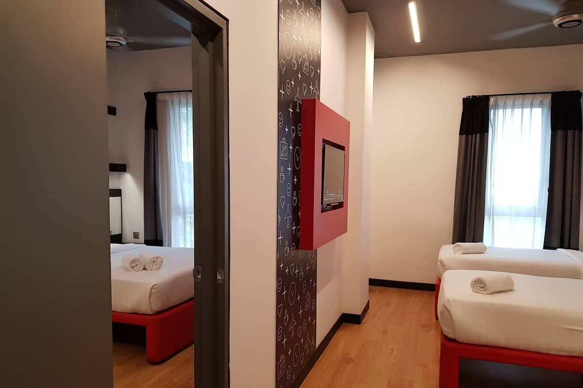 In-room safe, desk, blackout drapes, WiFi (free)