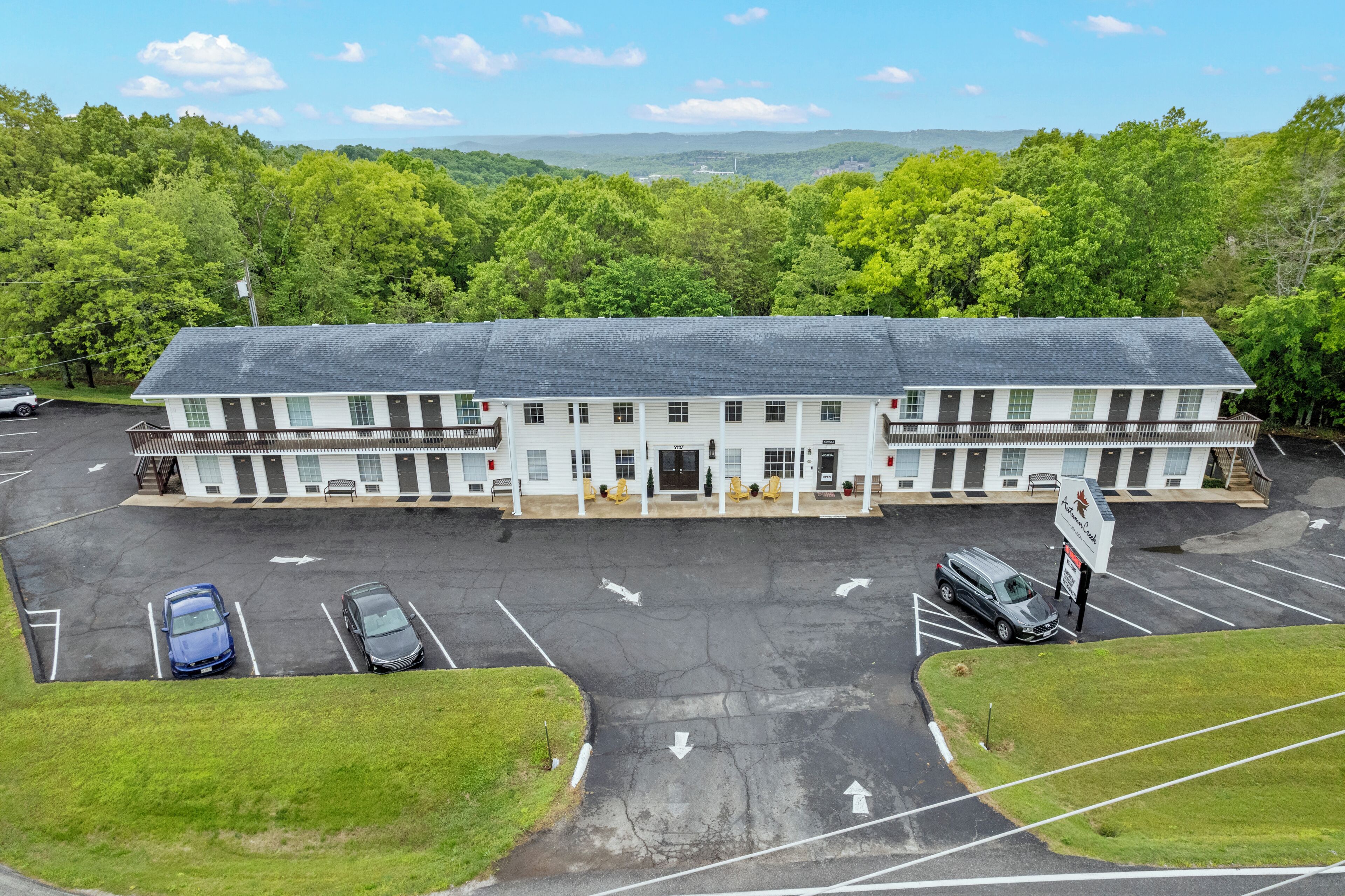 Fachada da propriedade