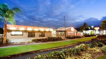 Facciata della struttura