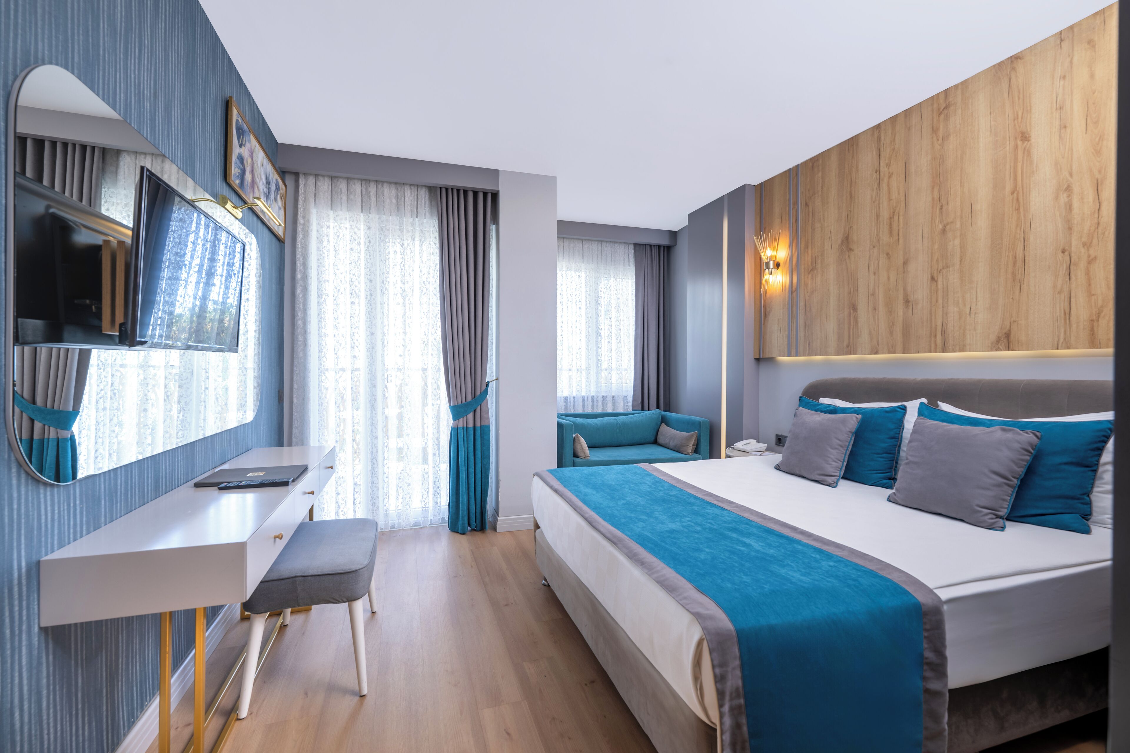 1 habitación, minibar y caja de seguridad en la habitación 