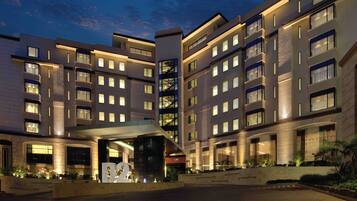 Front of property – evening/night