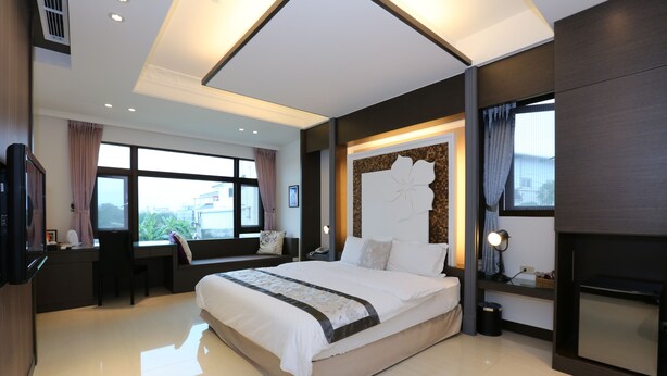 Double Room | 1 bedroom, premium bedding, down comforters, Select Comfort beds - Lo Hong Ka Countryside House (Luodong)