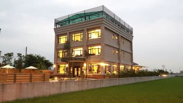 Front of property - evening/night