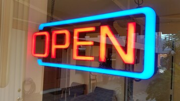 Entrada de la propiedad