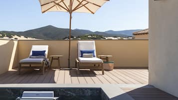 Exklusiv svit - privat pool - havsutsikt | Terrass/Patio