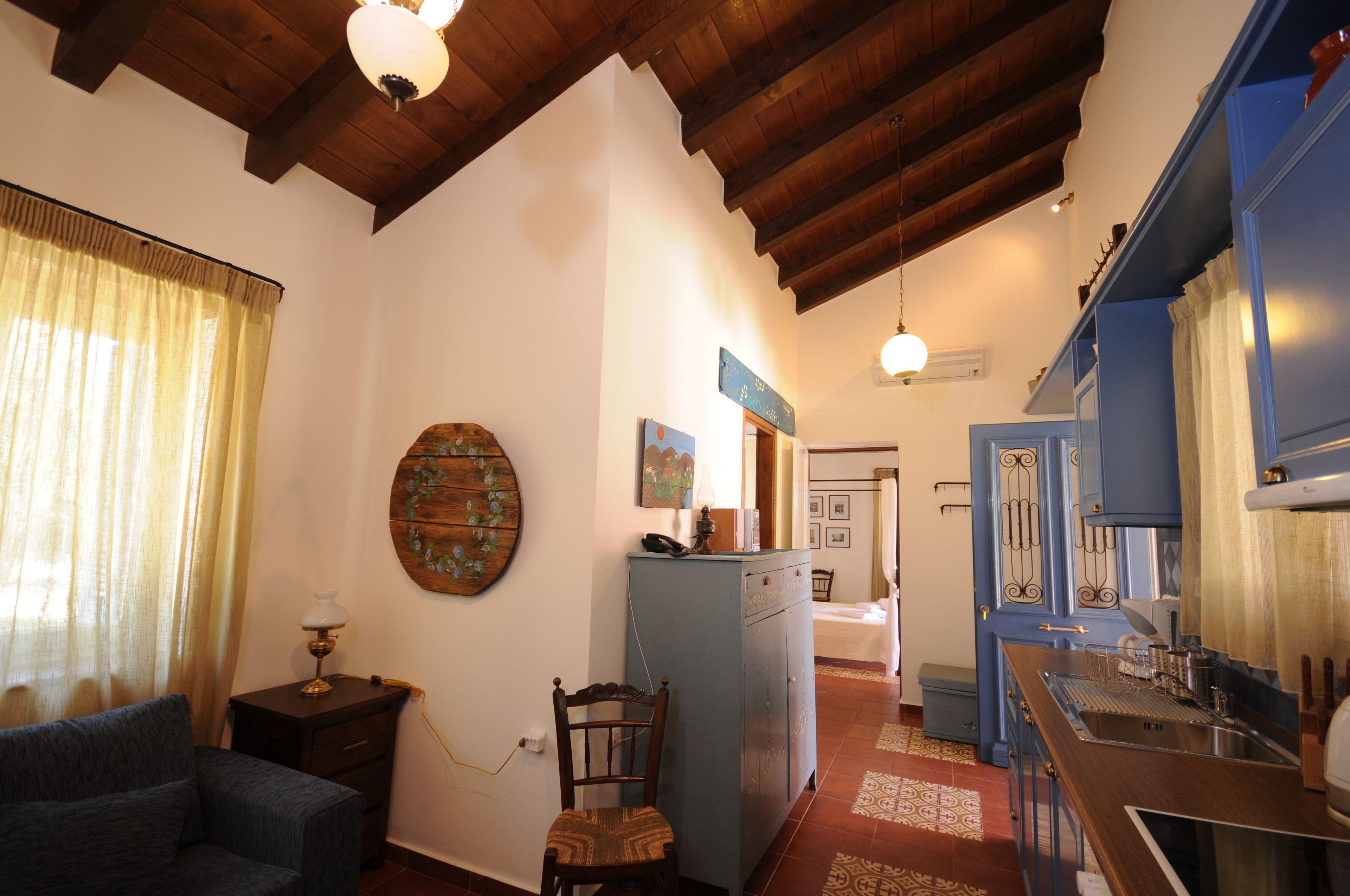 apartment, 1 bedroom (agapi) | living room | plasma tv