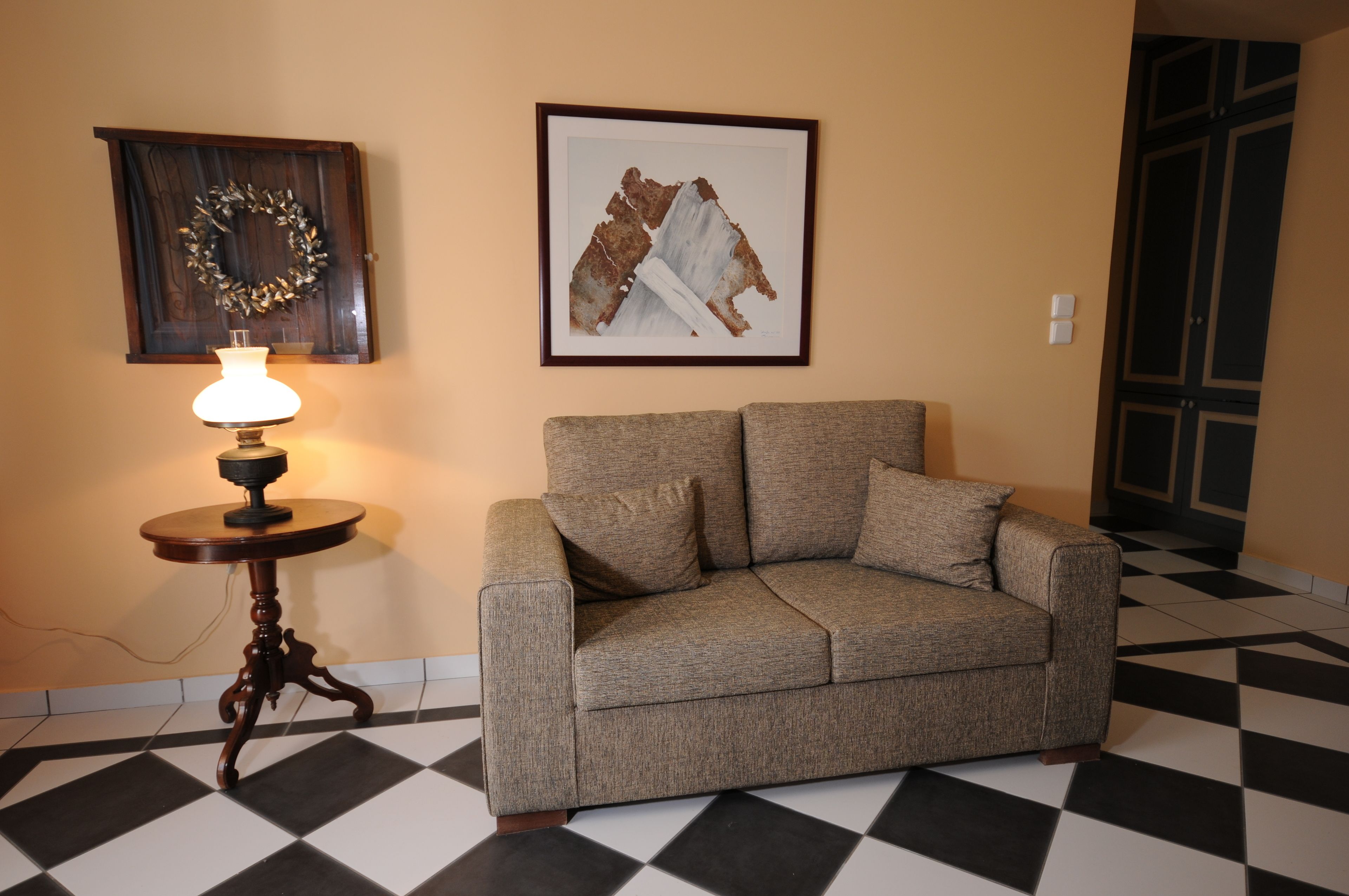 apartment, 1 bedroom (erato) | living area | plasma tv