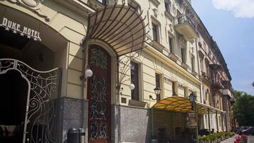 Façade de l’hébergement