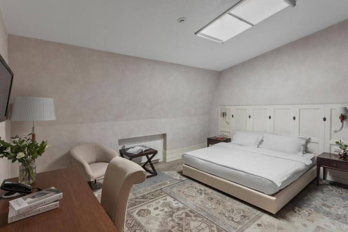Quarto duplo (Mansard) | 1 quarto, roupas de cama antialérgicas, frigobar, cofres nos quartos