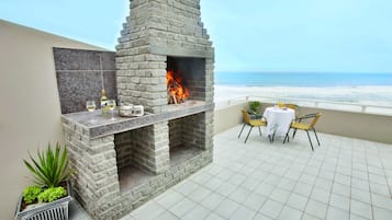 Apartemen, 3 kamar tidur, Bebas Asap Rokok | Teras/patio