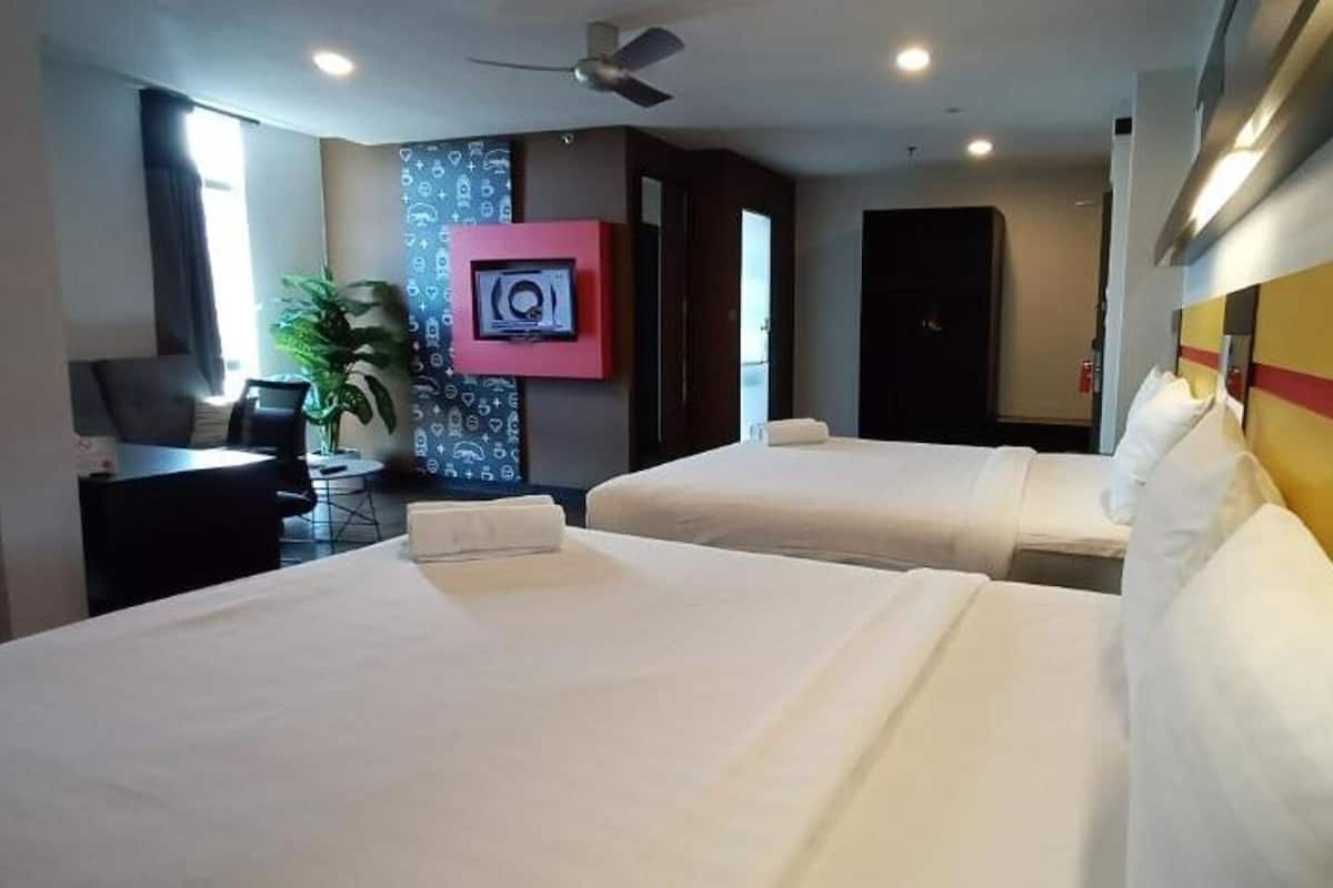 In-room safe, desk, blackout drapes, WiFi (free)