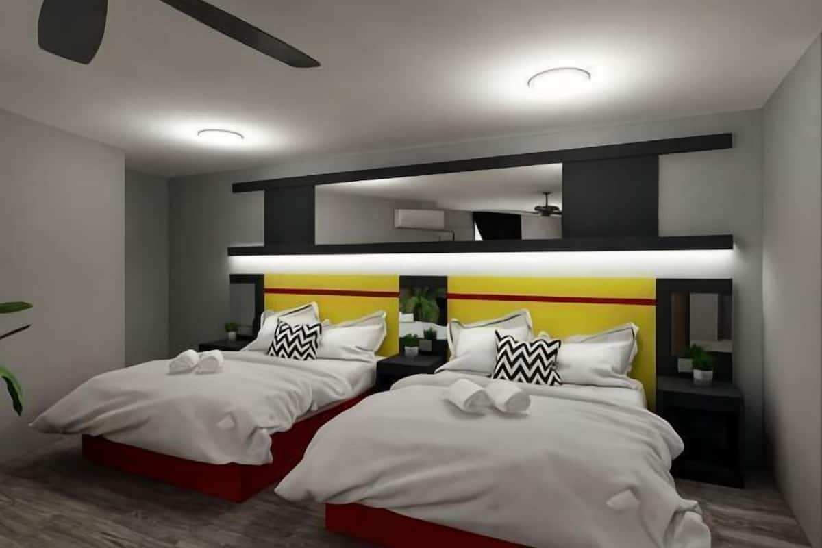 In-room safe, desk, blackout drapes, WiFi (free)