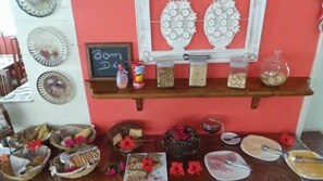 Gratis frukostbuffé varje dag 