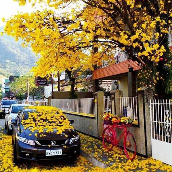 Façade de l’hébergement