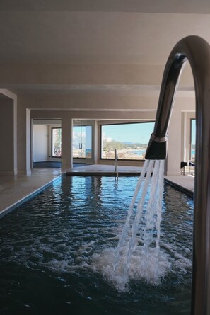 Sauna, bain à remous, hammam, massages