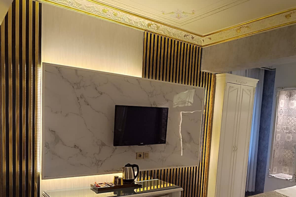 Biancheria da letto di alta qualità, minibar, una cassaforte in camera