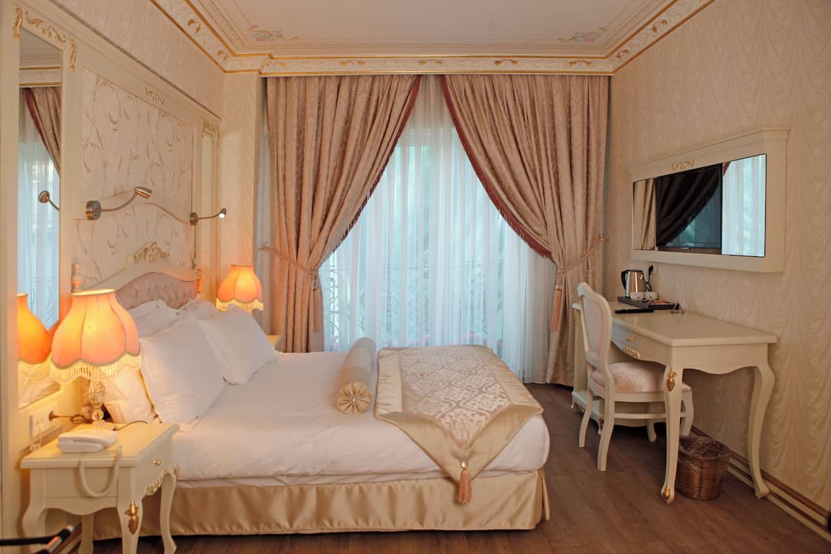 Biancheria da letto di alta qualità, minibar, una cassaforte in camera