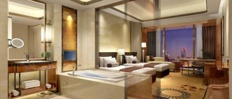 Minibar, caja de seguridad en la habitación y sistema de insonorización