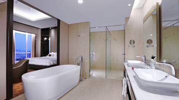 Suite – president | Bad | Toalettartikler (inkludert), hårføner, tøfler og bidé