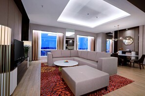 总统套房 | 起居区 | LED 电视