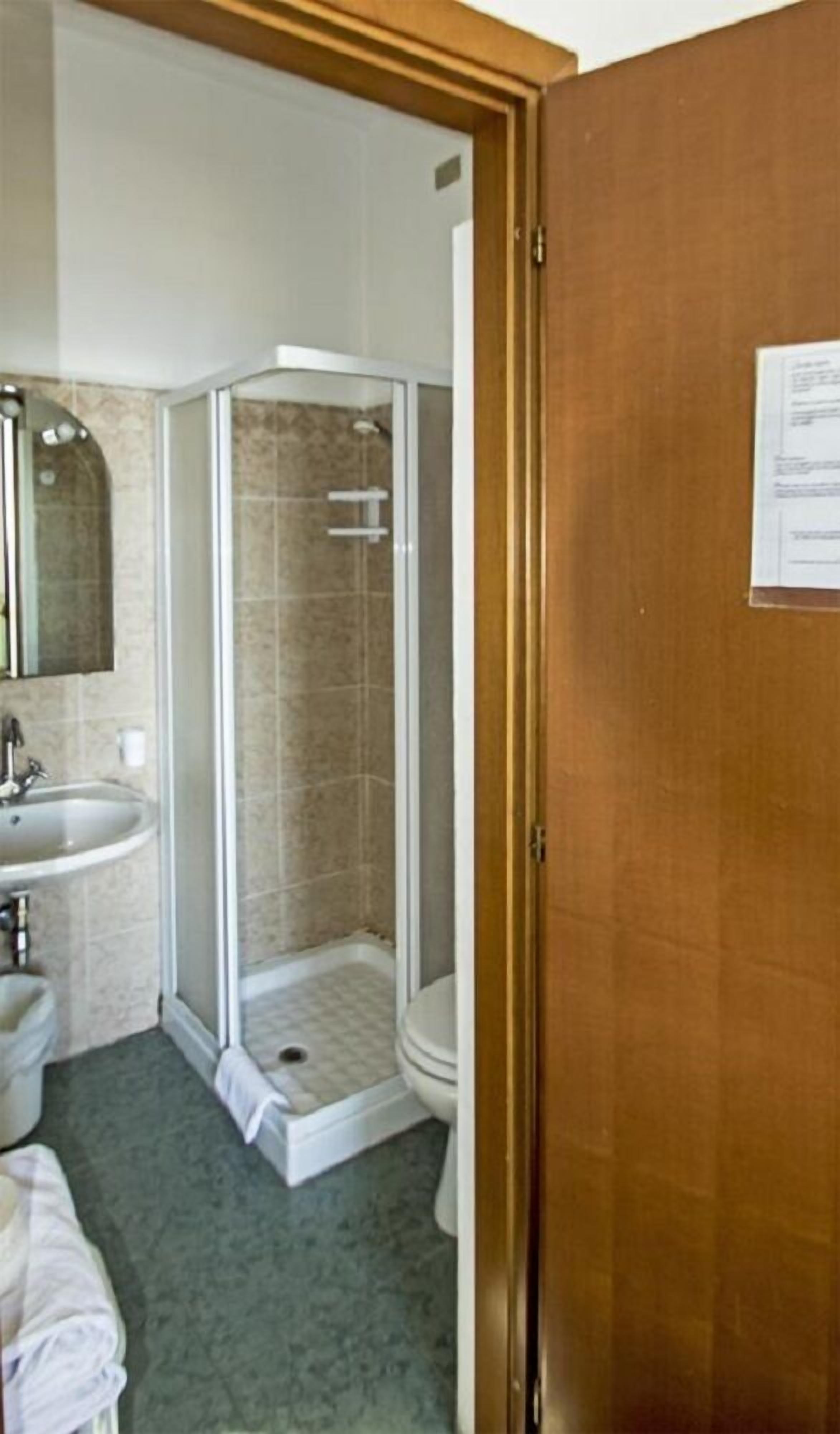 shower, free toiletries, hair dryer, bidet