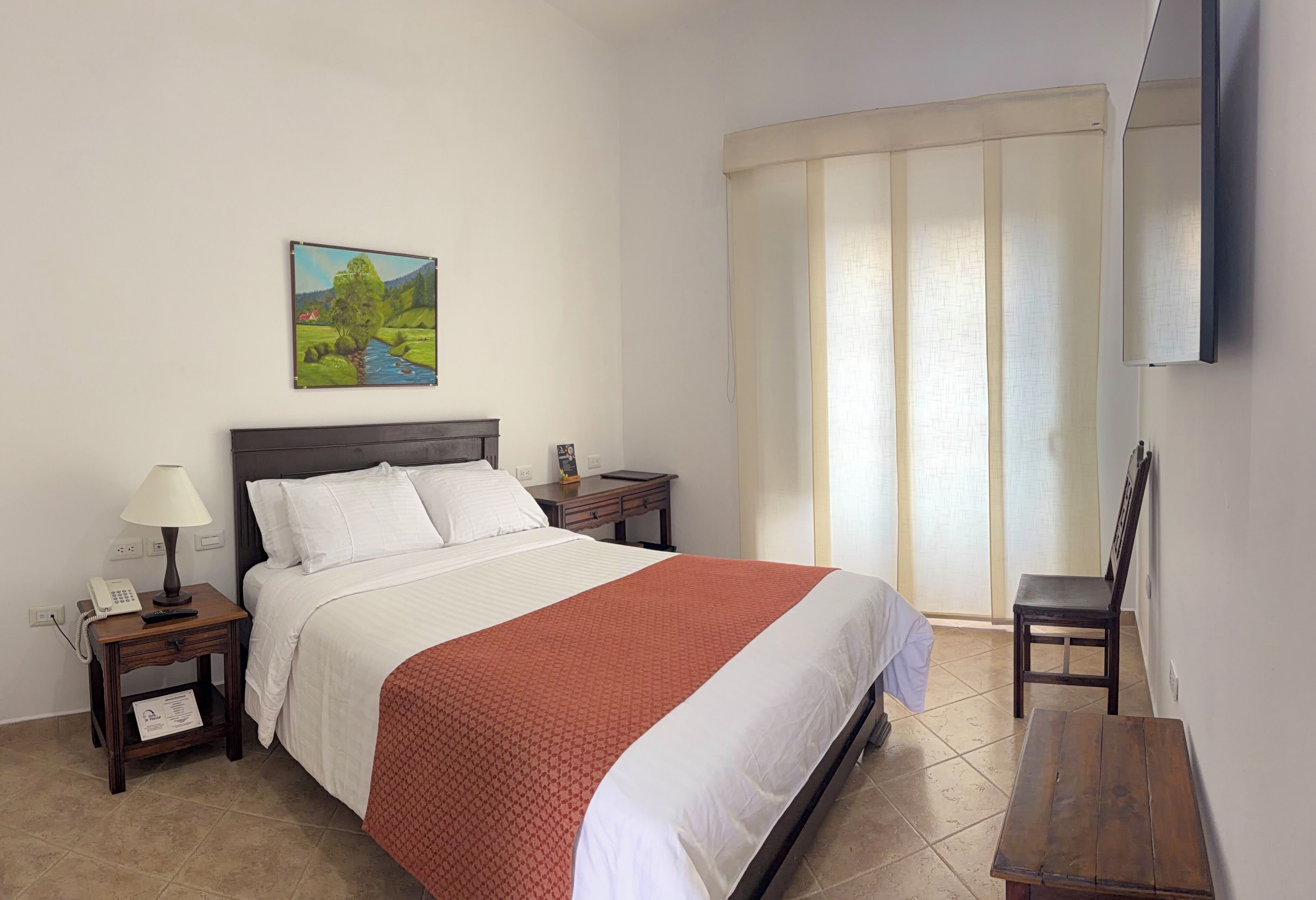 Standard Double Room | Egyptian cotton sheets, premium bedding, down comforters, in-room safe