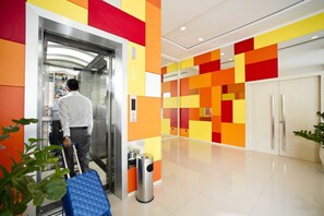 Mostrador de check-in y check-out