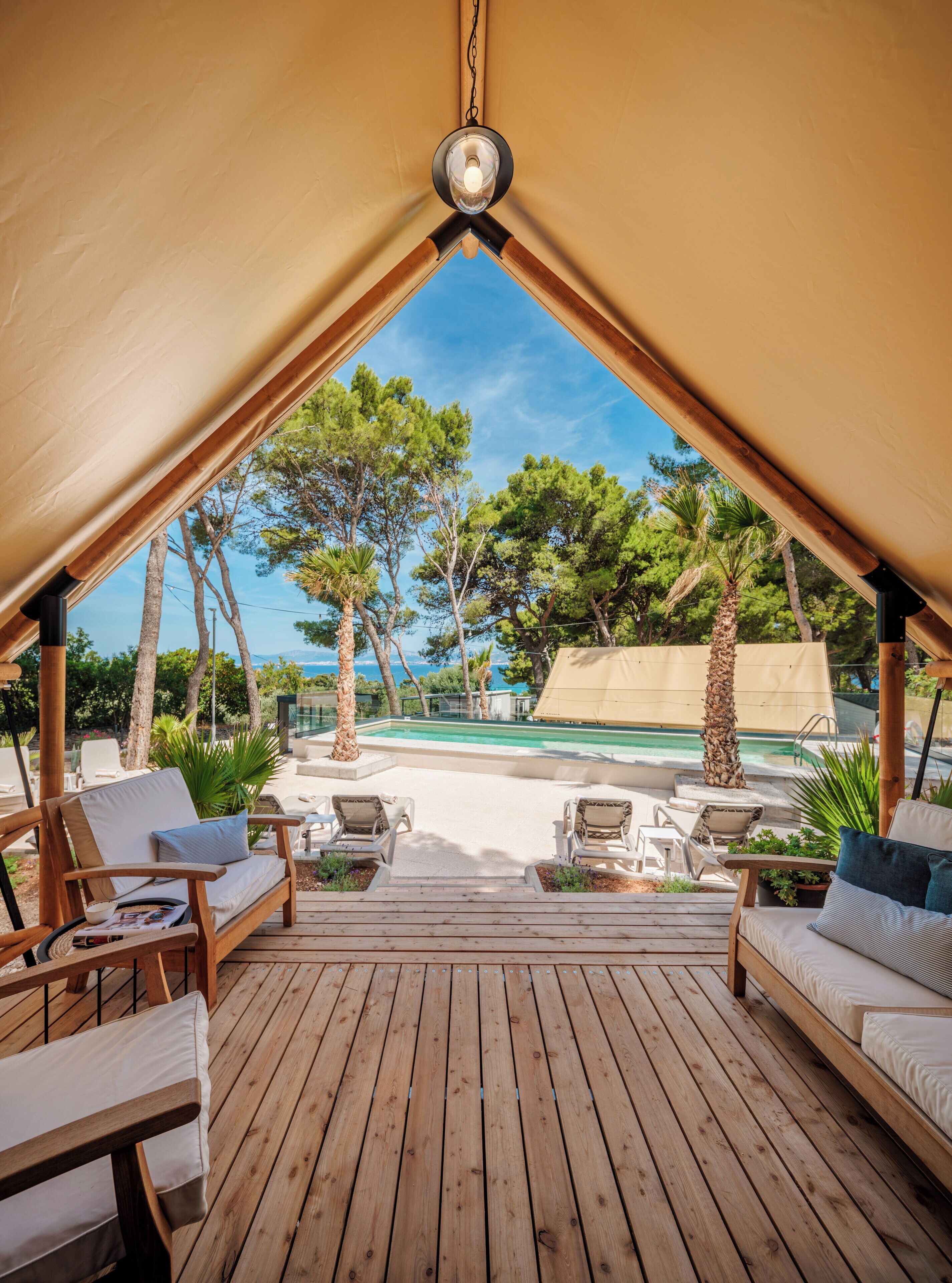 Glamping Tent | View from room