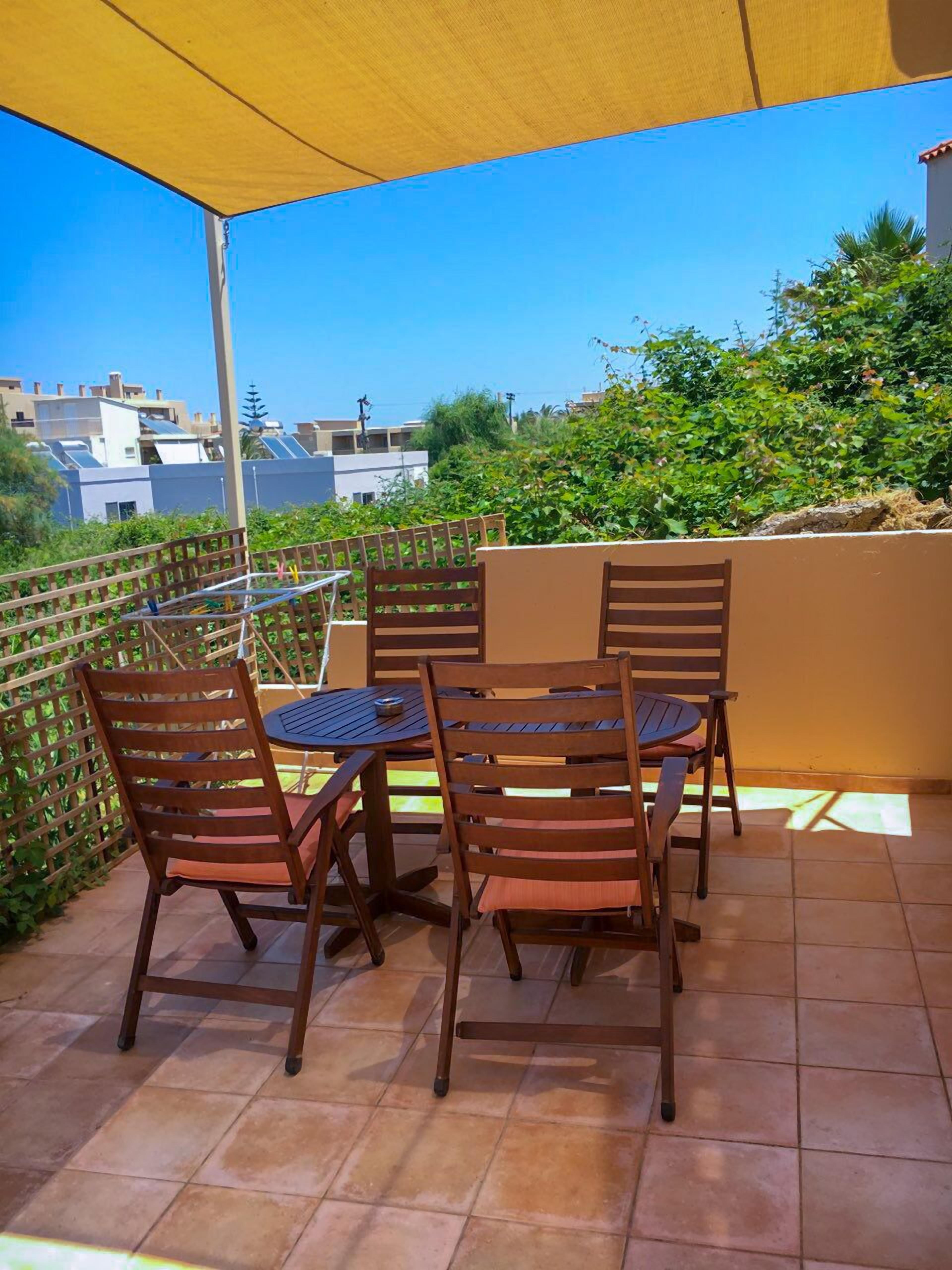Apartamento, 1 quarto, varanda, vista para a piscina | Terraço/pátio