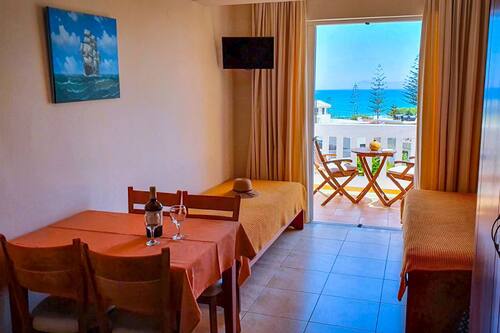 Duplex, 2 Bedrooms, Balcony, Sea View | Living area