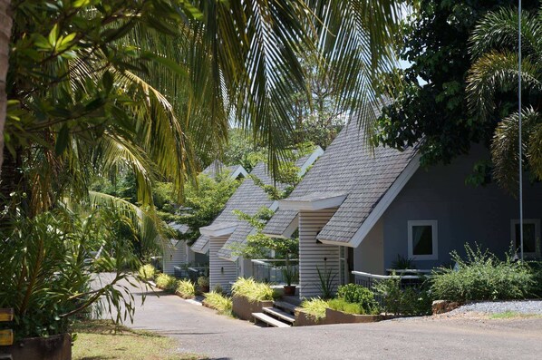 Entrada de la propiedad