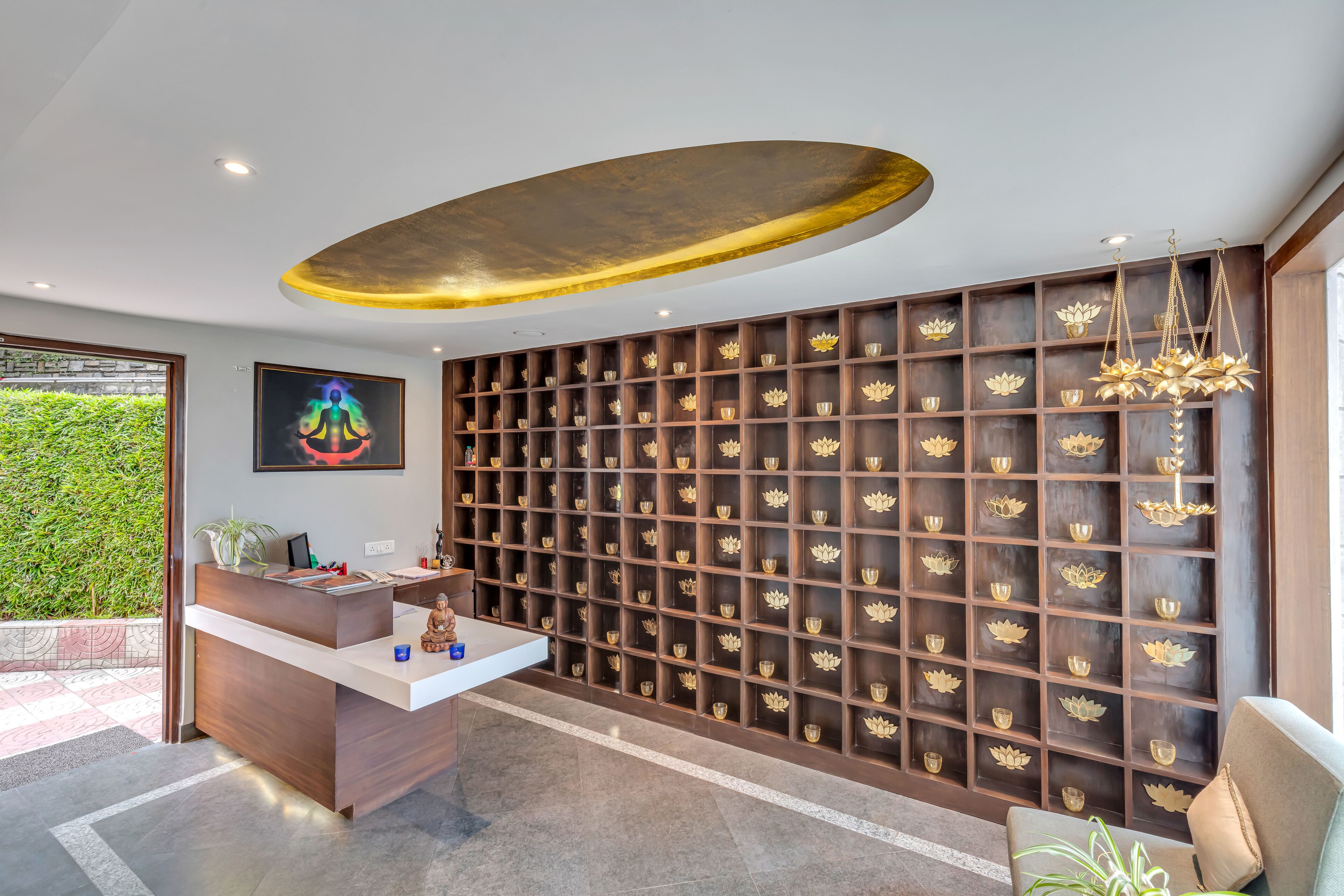 Recepción del spa