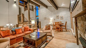 3 Bedroom, 4 Bathroom - Moraine 30 | Living area | TV - Moraine by Retreatia (Steamboat Springs)