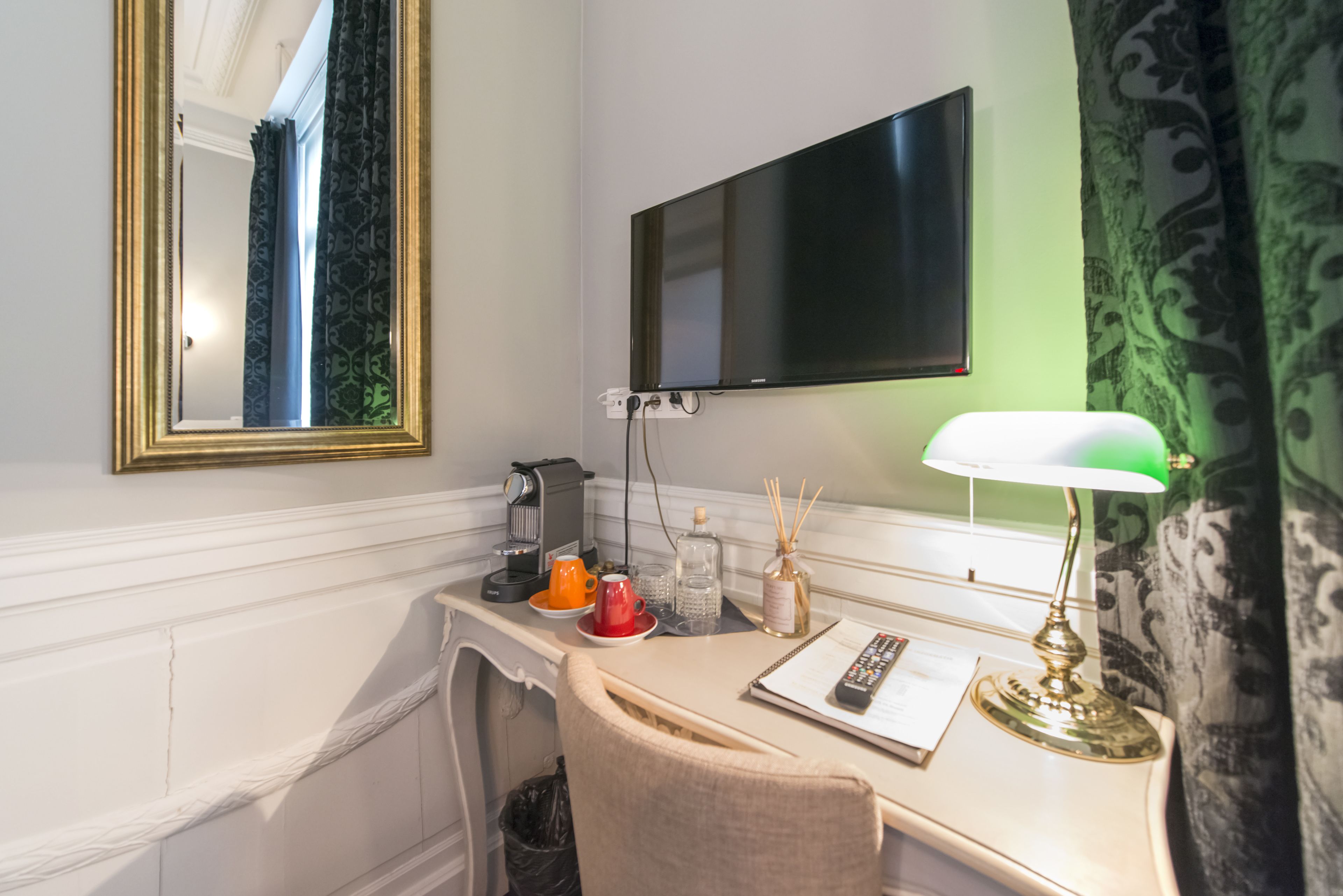 deluxe double room | premium bedding, down duvets, tempur-pedic beds, minibar