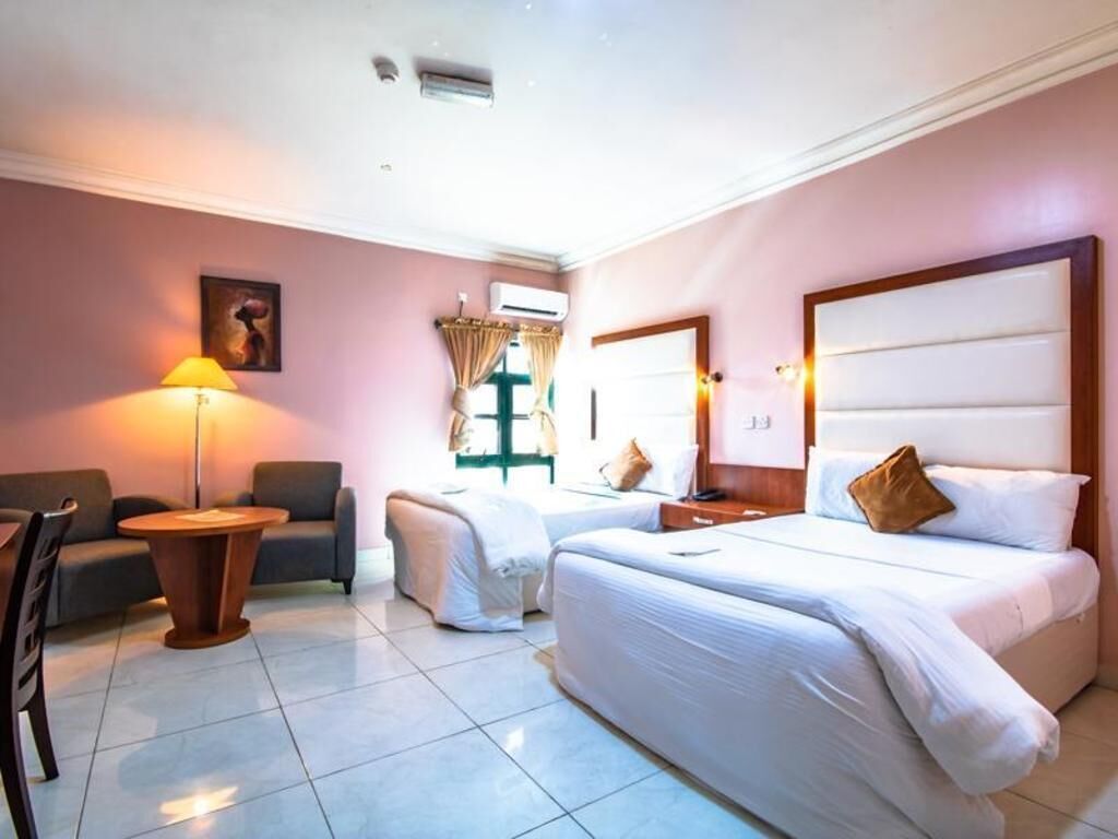 Minibar, in-room safe, desk, blackout curtains