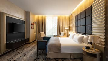 1 chambre, minibar, coffres-forts dans les chambres, bureau