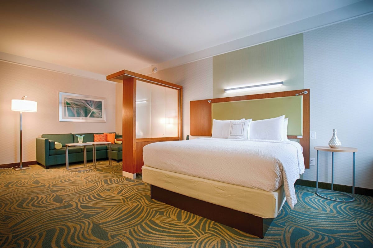 Suite, 1 King Bed with Sofa bed, Non Smoking | Premium bedding, Tempur-Pedic beds, in-room safe, desk