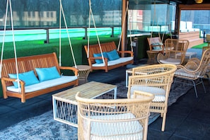 Terrasse sur le toit