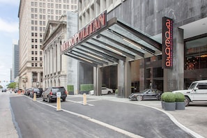 Façana frontal de l'allotjament