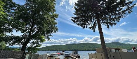 Private beach, kayaking