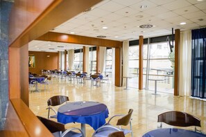 Sala de estar en el lobby