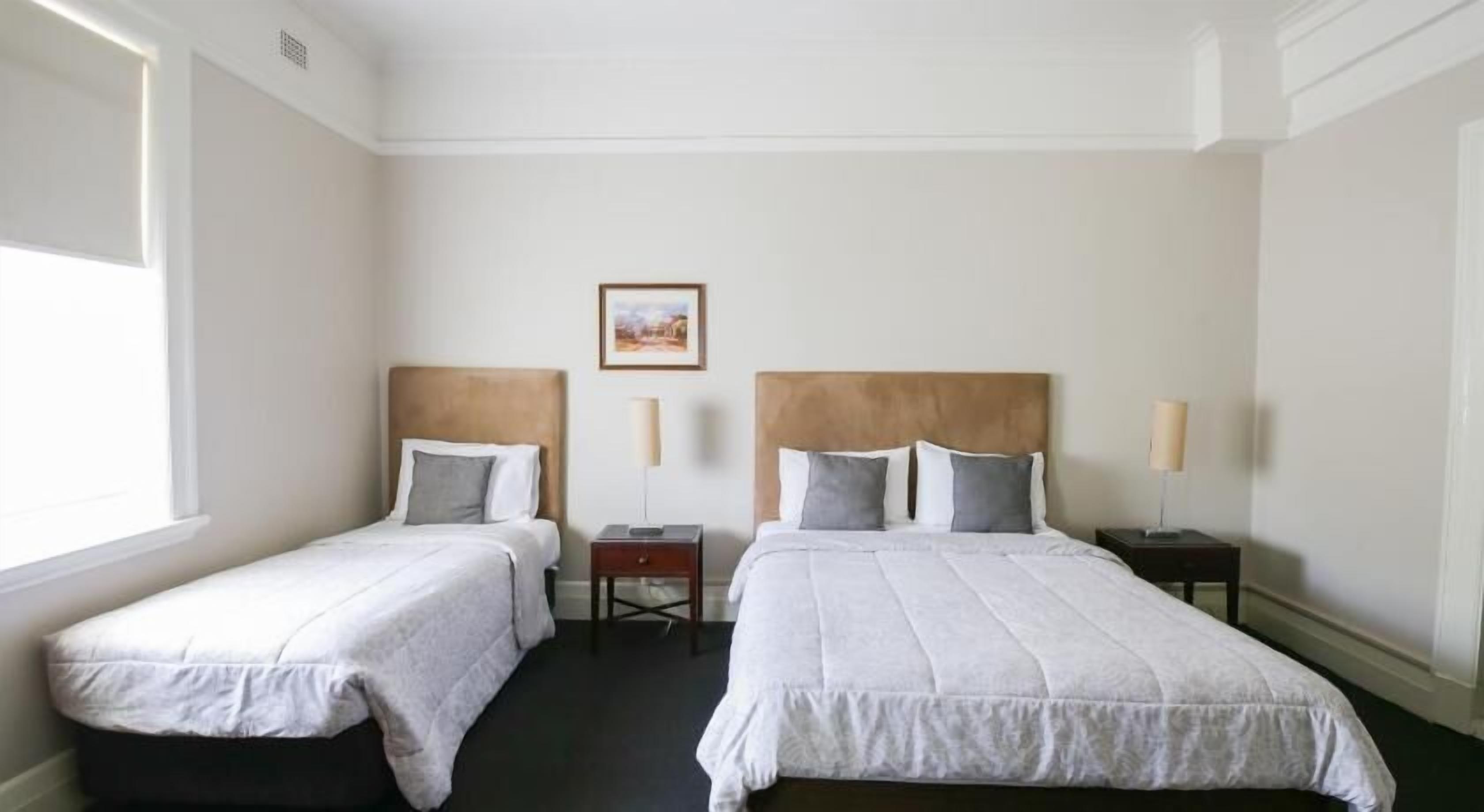 Free WiFi, bed sheets