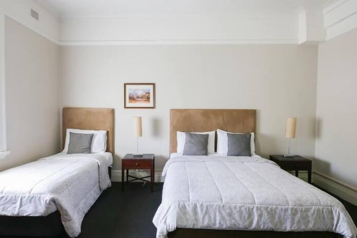 Free WiFi, bed sheets