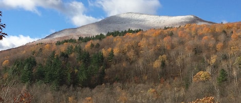 Vue sur les montagnes