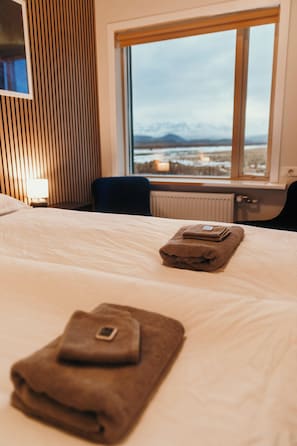 1 habitación y ropa de cama de alta calidad