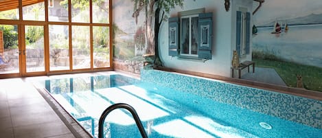 Indendørs pool, liggestole