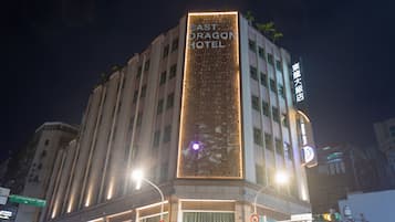 Front of property – evening/night