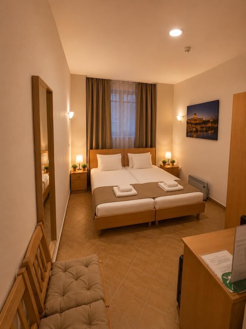 Basic Double or Twin Room | Soundproofing, free cribs/infant beds, free WiFi