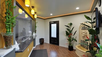 Interior entrance